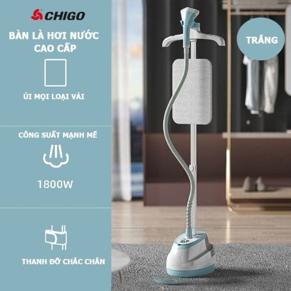 Bàn ủi hơi nước đứng Chigo ZD-758