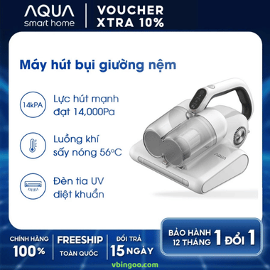 Máy hút bụi giường nệm Aqua CMP105R