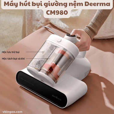 Máy hút bụi giường nệm Deerma CM980