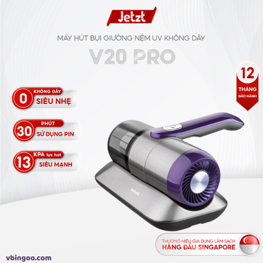Máy hút bụi giường nệm diệt khuẩn UV kép JETZT V20 PRO