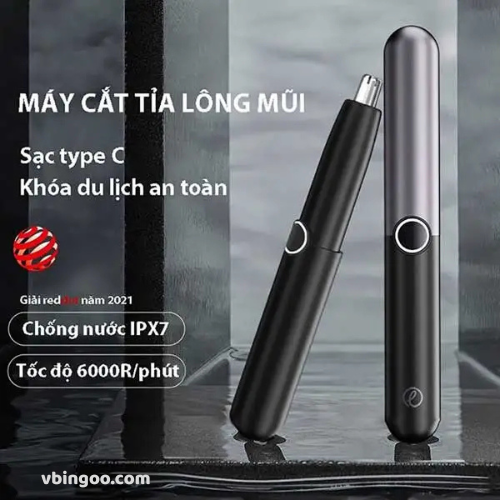 May tia long mui chuyen dung Enchen Mocha N Máy tỉa lông mũi chuyên dụng Enchen Mocha N
