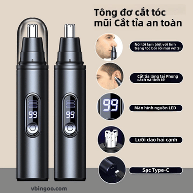 Máy tỉa lông mũi điện cầm tay cho nam và nữ