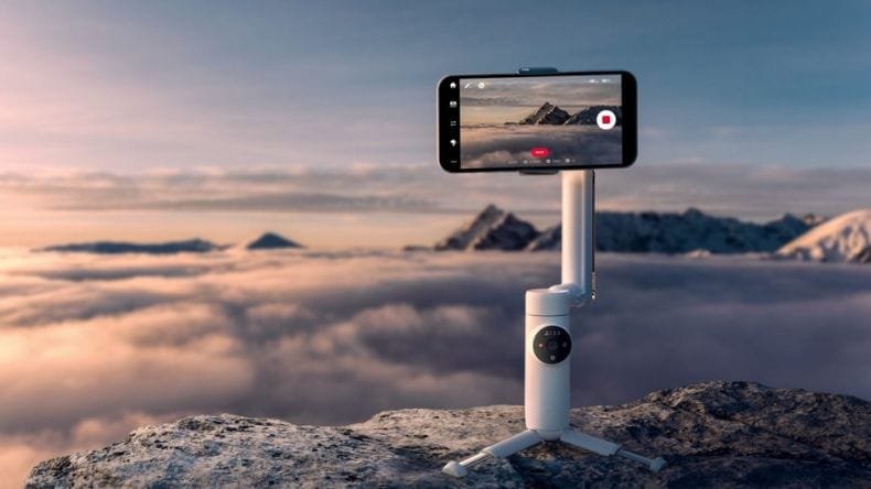 Gimbal chong rung cho dien thoai rung Insta360 Flow Gimbal chống rung cho điện thoại rung Insta360 Flow