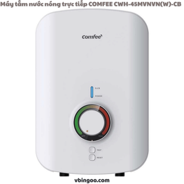 Máy tắm nước nóng trực tiếp COMFEE CWH-45MVNVN(W)-CB