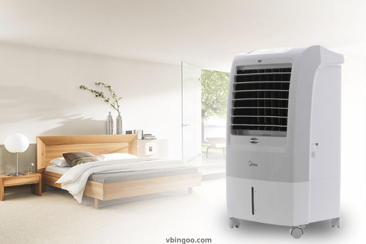 Quat dieu hoa khong khi Midea AC120 15F Quạt điều hòa không khí Midea AC120-15F