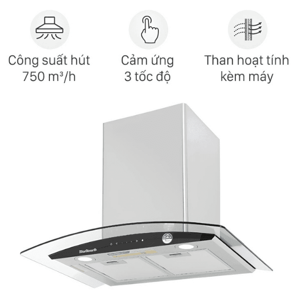May Hut Mui BlueStone HOB 8735 Máy Hút Mùi BlueStone HOB-8735