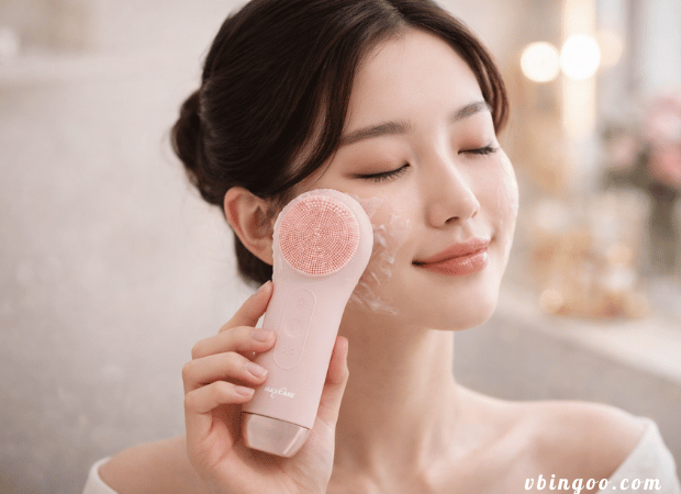 May Rua Mat Maxcare Tich Hop Rung Máy Rửa Mặt Maxcare Tích Hợp Rung