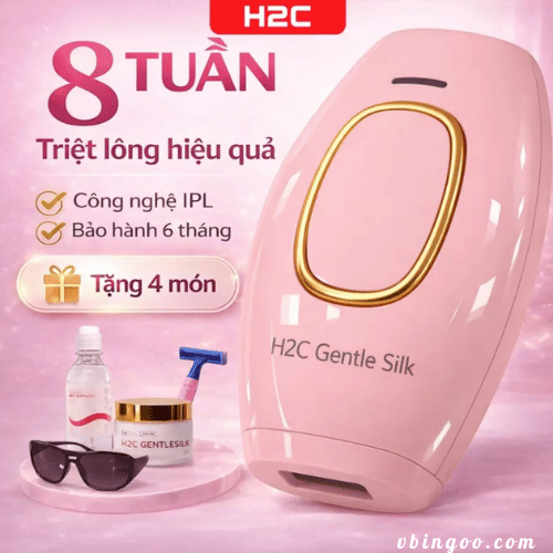 Máy triệt lông mini H2C Geltlesilk