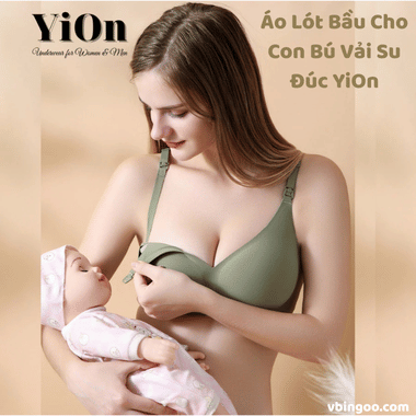 Áo Lót Bầu Cho Con Bú Vải Su Đúc YiOn