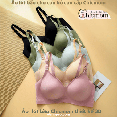 Áo lót bầu cho con bú cao cấp Chicmom