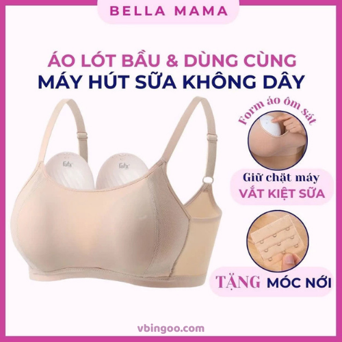 Ao lot bau hut sua Bella Mama Áo lót bầu & hút sữa Bella Mama