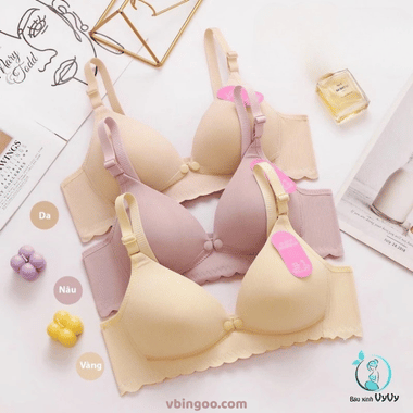 Áo lót bầu và sau sinh cho con bú, chất Lụa Tăm mềm mịn