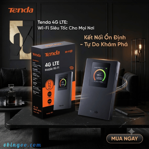 Bộ Phát Wifi Di Động Tenda 4G185 AX300