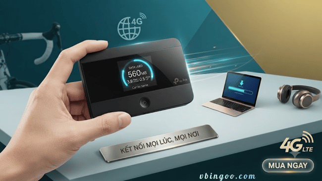 Bo phat Wifi di dong TP Link M7350 Bộ phát Wifi di động TP-Link M7350