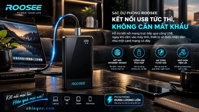 Bộ phát wifi di động 4G Roosee M800