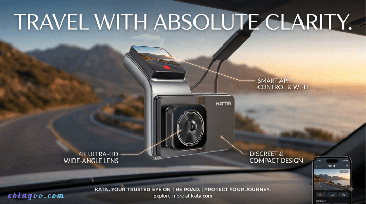 Camera Hanh Trinh O to KATA DASH KD001 PRO Camera Hành Trình Ô tô KATA DASH KD001 PRO