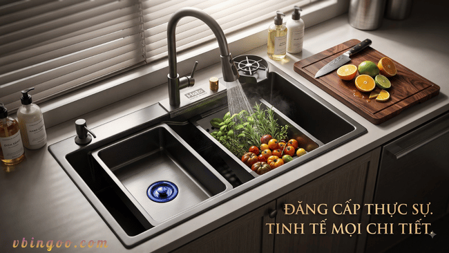 Chau Rua Bat 1 Ho Hato INOX SUS304 Chậu Rửa Bát 1 Hố Hato INOX SUS304
