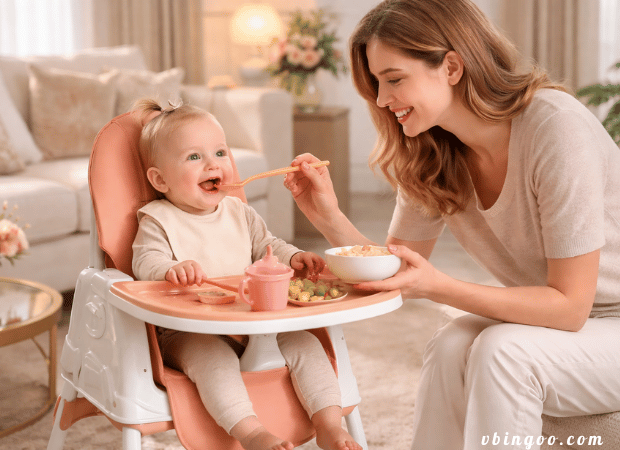 Ghế Ăn Dặm Đa Năng Hanbei