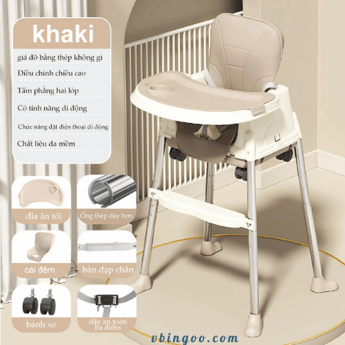 Ghế ăn dặm, Không thấm nước