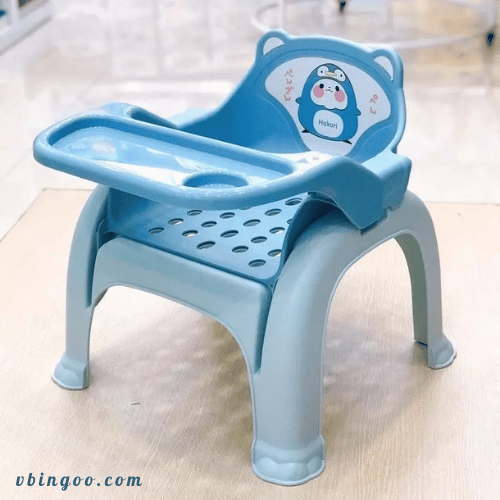 Ghế ăn dặm cho bé kiêm ghế gội đầu