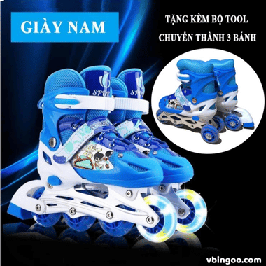 Giày trượt Patin trẻ em, người lớn Sports đủ size