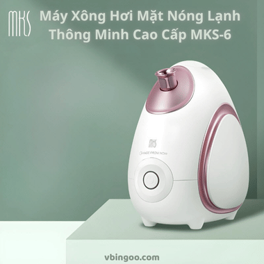 Máy Xông Hơi Mặt Nóng Lạnh Thông Minh Cao Cấp MKS-6