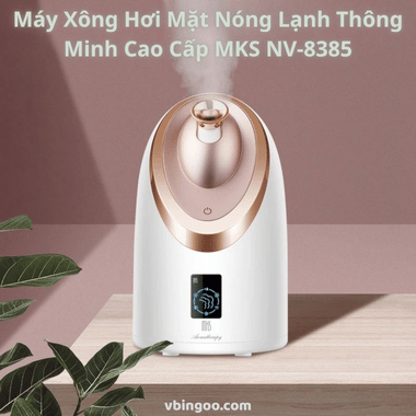 Máy Xông Hơi Mặt Nóng Lạnh Thông Minh Cao Cấp MKS NV-8385