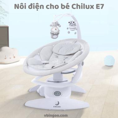Nôi điện cho bé Chilux E7