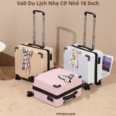 Vali Du Lịch Nhẹ Cỡ Nhỏ 18 Inch