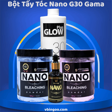 Bột Tẩy Tóc Nano G30 Gama