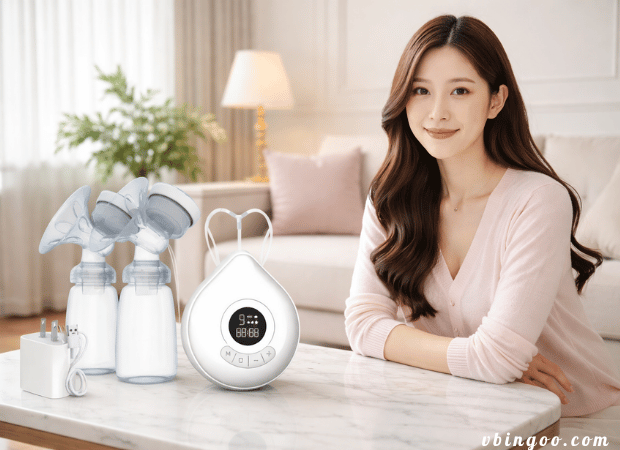 Máy hút sữa điện đôi JUSUKE Realbubee