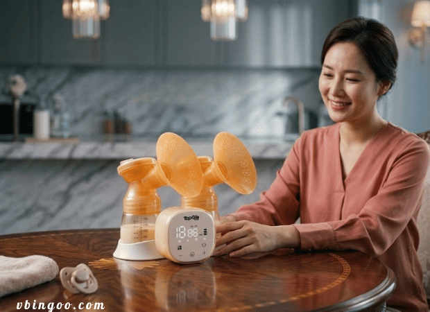 Máy hút sữa điện đôi TG8166 TopGiaKids