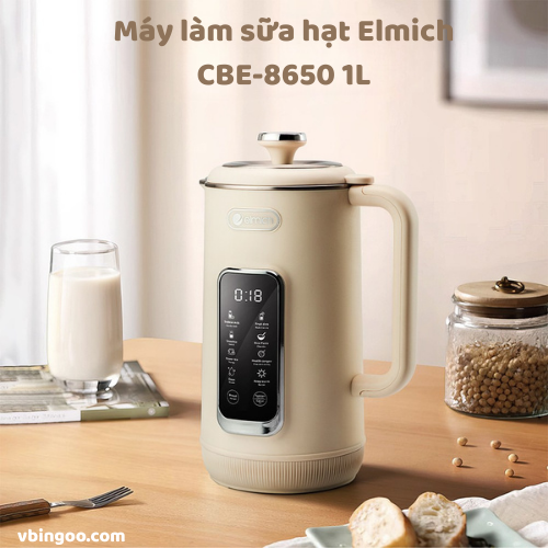 May lam sua hat Elmich CBE 8650 1L Máy làm sữa hạt Elmich CBE-8650 1L