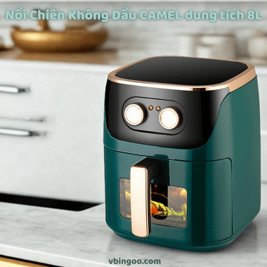 Nồi Chiên Không Dầu CAMEL dung tích 8L