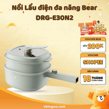 Nồi Lẩu điện đa năng Bear DRG-E30N2