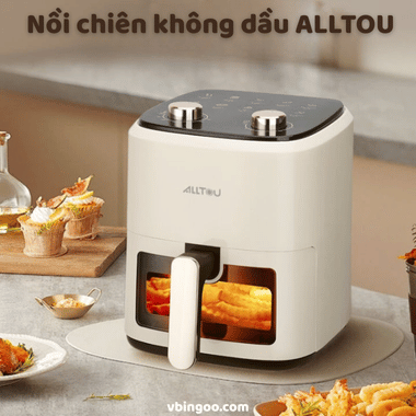 Nồi chiên không dầu ALLTOU
