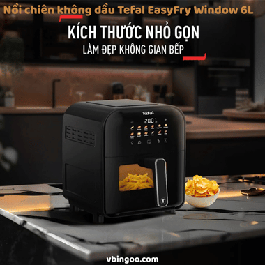 Nồi chiên không dầu Tefal EasyFry Window 6L