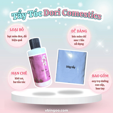 Thuốc tẩy tóc, kem nâng tone tại nhà không xót