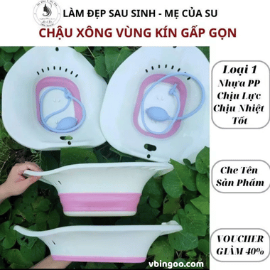 Combo Chậu xông vùng kín