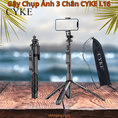 Gậy Chụp Ảnh 3 Chân CYKE L16