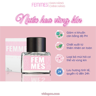 Nước Hoa Vùng Kín Inner Perfume Femmes