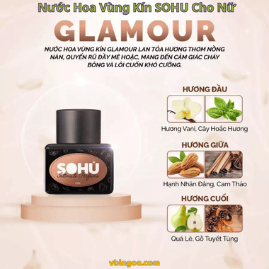 Nước Hoa Vùng Kín SOHU Cho Nữ