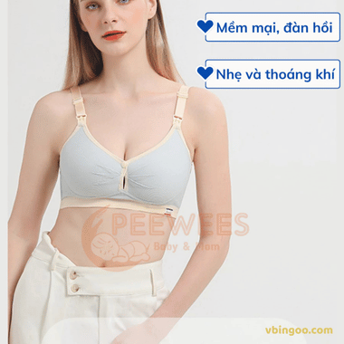 Áo Lót Ngực Bầu Và Cho Con Bú Không Gọng PEEWEES