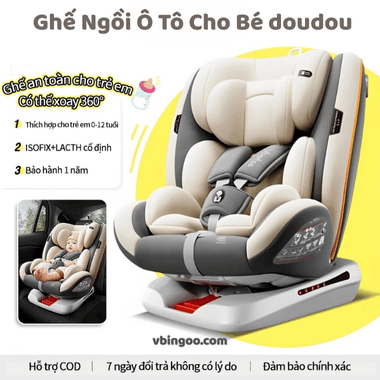 Ghế Ngồi Ô Tô Cho Bé doudou