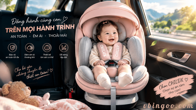 [Review] Top 5 ghế ngồi ô tô cho bé ‘lọt top’ độc lập mà mẹ nào cũng nên biết trước khi sinh em bé 2026