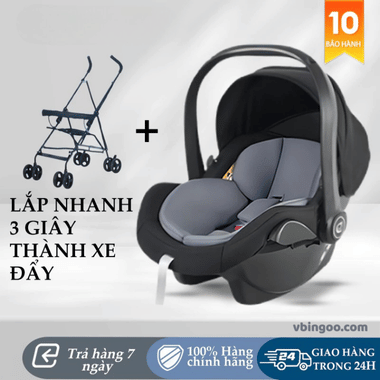 Ghế ngồi ô tô cho bé có thể xách tay
