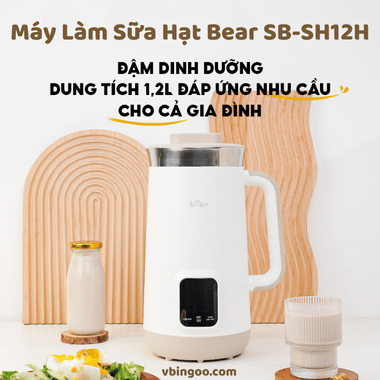Máy Làm Sữa Hạt Bear SB-SH12H