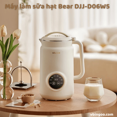 Máy làm sữa hạt Bear DJJ-D06W5