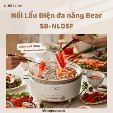 Nồi Lẩu Điện đa năng Bear SB-NL05F