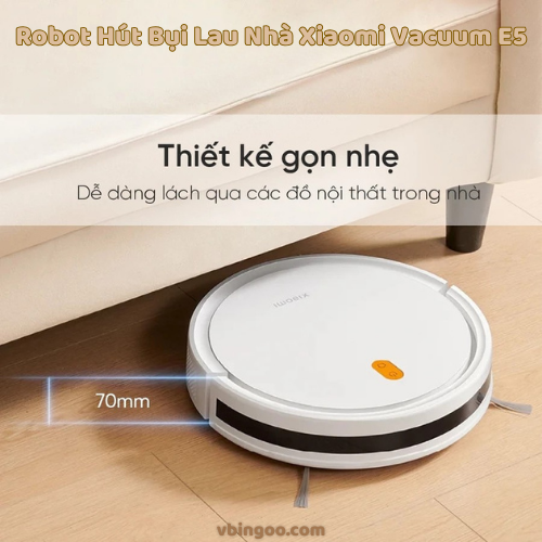 Robot Hut Bui Lau Nha Xiaomi Vacuum E5 Robot Hút Bụi Lau Nhà Xiaomi Vacuum E5